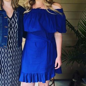 Off the shoulder dress